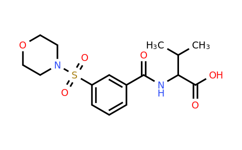 CAS 1397002-40-2 | 3-methyl-2-{[3-(morpholine-4-sulfonyl)phenyl]formamido}butanoic acid