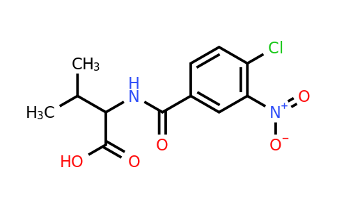 CAS 1397006-89-1 | 2-[(4-chloro-3-nitrophenyl)formamido]-3-methylbutanoic acid