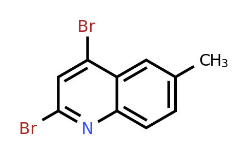 CAS 139719-21-4 | 2,4-Dibromo-6-methylquinoline