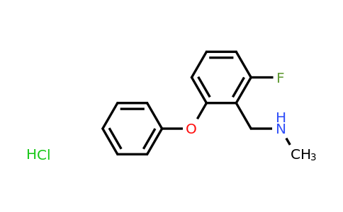 CAS 1397192-35-6 | 1-(2-Fluoro-6-phenoxyphenyl)-N-methylmethanamine hydrochloride