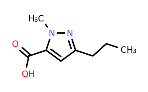 CAS 139755-99-0 | 2-Methyl-5-propyl-2H-pyrazole-3-carboxylic acid