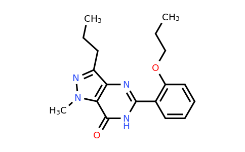 CAS 139756-23-3 | 1-methyl-5-(2-propoxyphenyl)-3-propyl-1,6-dihydro-7H-pyrazolo[4,3-d]pyrimidin-7-one