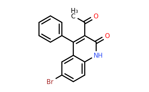 CAS 139781-14-9 | 3-Acetyl-6-bromo-4-phenylquinolin-2(1H)-one
