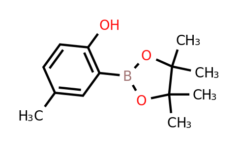 CAS 1398414-30-6 | 4-Methyl-2-(4,4,5,5-tetramethyl-1,3,2-dioxaborolan-2-YL)phenol