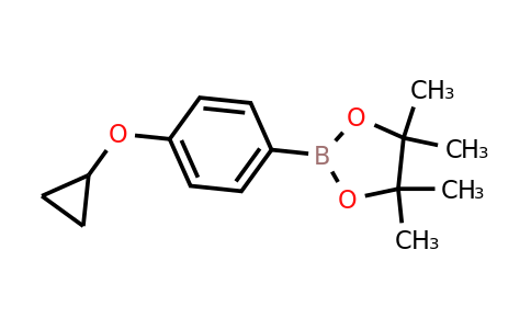 CAS 1398503-71-3 | 2-(4-Cyclopropoxyphenyl)-4,4,5,5-tetramethyl-1,3,2-dioxaborolane