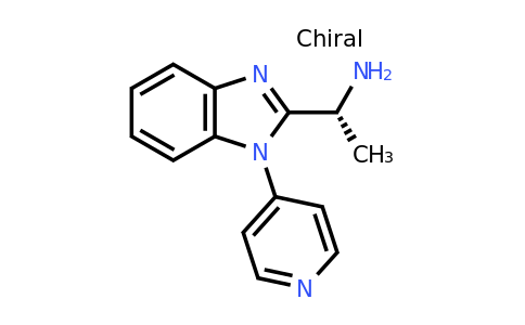 CAS 1398507-81-7 | (R)-1-(1-(Pyridin-4-yl)-1H-benzo[d]imidazol-2-yl)ethanamine