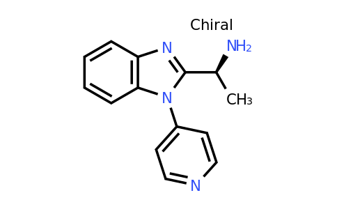 CAS 1398507-92-0 | (S)-1-(1-(Pyridin-4-yl)-1H-benzo[d]imidazol-2-yl)ethanamine