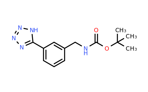 CAS 1398534-55-8 | tert-butyl (3-(1H-tetrazol-5-yl)benzyl)carbamate