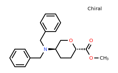 CAS 1398569-85-1 | methyl (2S,5R)-5-(dibenzylamino)tetrahydropyran-2-carboxylate