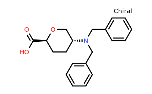 CAS 1398570-43-8 | (2S,5R)-5-(dibenzylamino)oxane-2-carboxylic acid