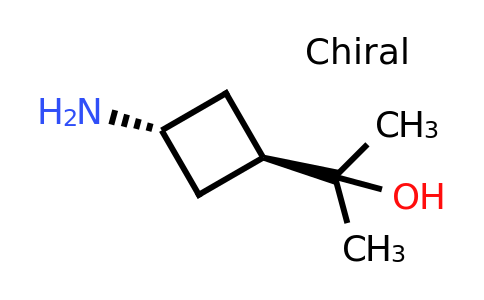 CAS 1398571-41-9 | trans-2-(3-aminocyclobutyl)propan-2-ol