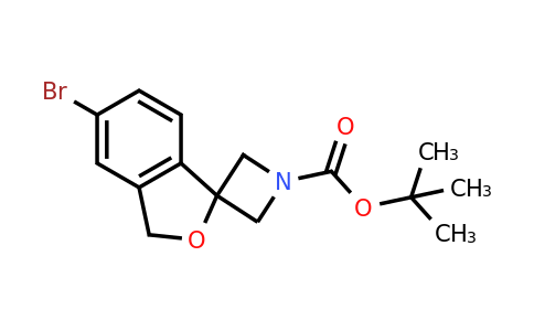 CAS 1398609-80-7 | tert-butyl 5'-bromo-3'H-spiro[azetidine-3,1'-[2]benzofuran]-1-carboxylate