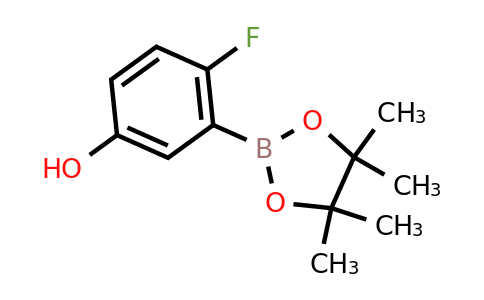 CAS 1398923-95-9 | 4-Fluoro-3-(4,4,5,5-tetramethyl-1,3,2-dioxaborolan-2-YL)phenol