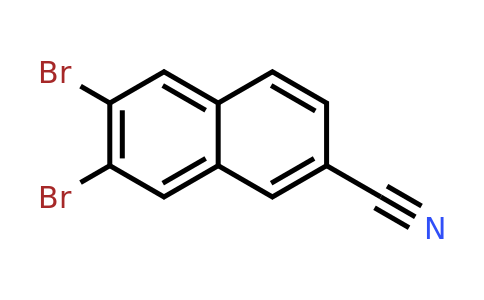 CAS 139914-16-2 | 6,7-dibromonaphthalene-2-carbonitrile