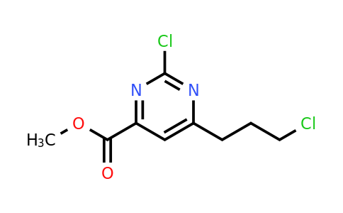 CAS 1399653-59-8 | Methyl 2-chloro-6-(3-chloropropyl)pyrimidine-4-carboxylate