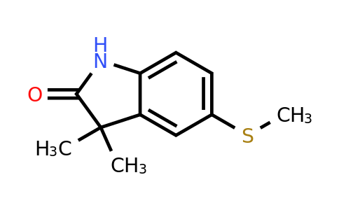CAS 1399655-98-1 | 3,3-Dimethyl-5-(methylthio)indolin-2-one