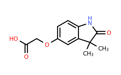 CAS 1399656-63-3 | 2-((3,3-Dimethyl-2-oxoindolin-5-yl)oxy)acetic acid