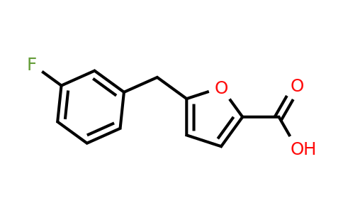 CAS 1399656-79-1 | 5-(3-Fluorobenzyl)furan-2-carboxylic acid