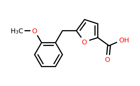 CAS 1399656-93-9 | 5-(2-Methoxybenzyl)furan-2-carboxylic acid