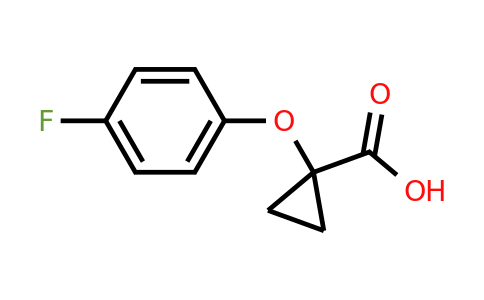 CAS 1399657-46-5 | 1-(4-Fluoro-phenoxy)-cyclopropanecarboxylic acid