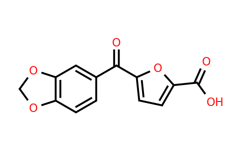 CAS 1399657-50-1 | 5-(Benzo[d][1,3]dioxole-5-carbonyl)furan-2-carboxylic acid