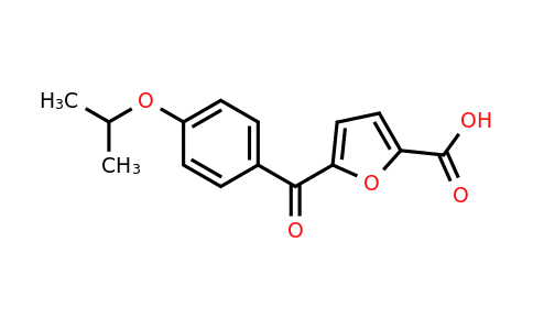 CAS 1399658-52-6 | 5-(4-Isopropoxybenzoyl)furan-2-carboxylic acid