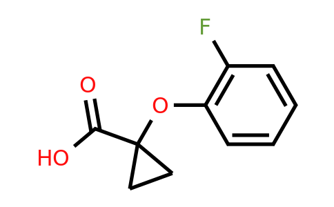 CAS 1399659-67-6 | 1-(2-Fluoro-phenoxy)-cyclopropanecarboxylic acid