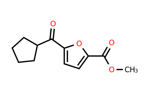 CAS 1399663-54-7 | Methyl 5-(cyclopentanecarbonyl)furan-2-carboxylate