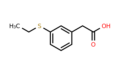 CAS 139988-04-8 | 2-[3-(ethylsulfanyl)phenyl]acetic acid
