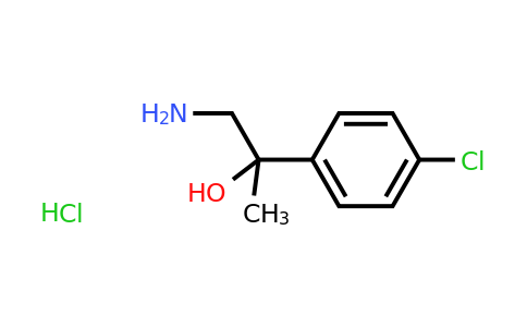 CAS 14002-11-0 | 1-Amino-2-(4-chloro-phenyl)-propan-2-OL hydrochloride
