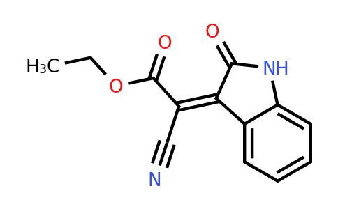CAS 14003-18-0 | (Z)-Ethyl 2-cyano-2-(2-oxoindolin-3-ylidene)acetate