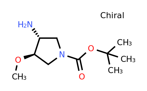 CAS 1400562-12-0 | tert-butyl (3R,4R)-3-amino-4-methoxypyrrolidine-1-carboxylate