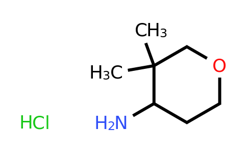 CAS 1400580-54-2 | 3,3-dimethyloxan-4-amine hydrochloride
