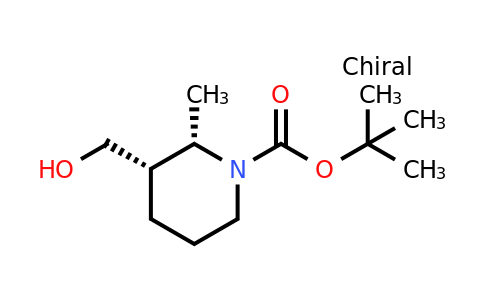 CAS 1400589-75-4 | tert-butyl (2S,3S)-3-(hydroxymethyl)-2-methyl-piperidine-1-carboxylate