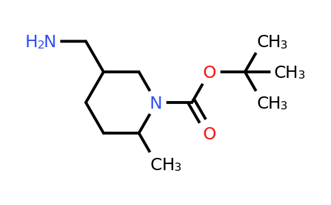 CAS 1400589-77-6 | tert-butyl 5-(aminomethyl)-2-methyl-piperidine-1-carboxylate