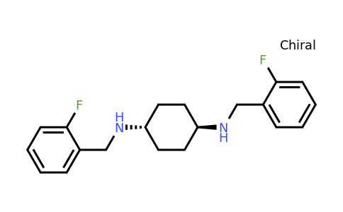 CAS 1400637-00-4 | (1R,4r)-N1,N4-bis(2-fluorobenzyl)cyclohexane-1,4-diamine