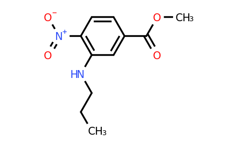 CAS 1400645-19-3 | Methyl 4-nitro-3-(propylamino)benzoate