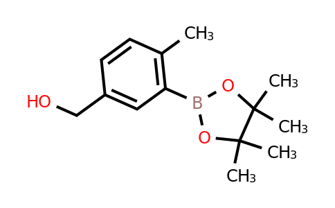 CAS 1400755-04-5 | (4-Methyl-3-(4,4,5,5-tetramethyl-1,3,2-dioxaborolan-2-yl)phenyl)methanol