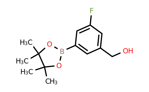 CAS 1400755-06-7 | (3-fluoro-5-(4,4,5,5-tetramethyl-1,3,2-dioxaborolan-2-yl)phenyl)methanol