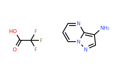 pyrazolo[1,5-a]pyrimidin-3-amine; trifluoroacetic acid