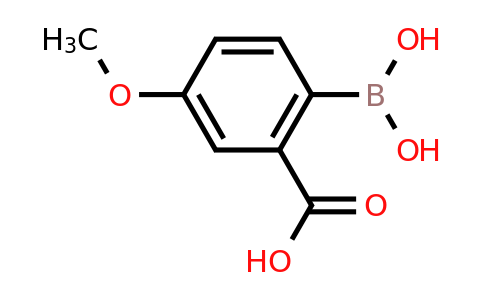 2-(Dihydroxyboryl)-5-methoxybenzoic acid