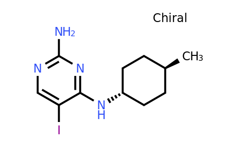 CAS 1401034-43-2 | 5-Iodo-N4-(trans-4-methylcyclohexyl)pyrimidine-2,4-diamine