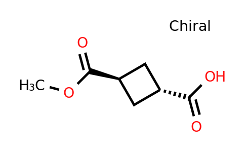 CAS 1401103-71-6 | trans-3-(methoxycarbonyl)cyclobutane-1-carboxylic acid