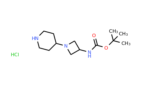 CAS 1401298-86-9 | tert-Butyl (1-(piperidin-4-yl)azetidin-3-yl)carbamate hydrochloride