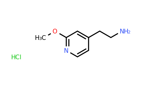 CAS 1401462-03-0 | 2-(2-Methoxypyridin-4-yl)ethanamine hydrochloride