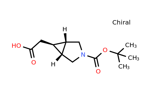 CAS 1401464-08-1 | 2-((1R,5S,6S)-3-(tert-butoxycarbonyl)-3-azabicyclo[3.1.0]hexan-6-yl)acetic acid