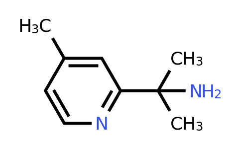 CAS 1401526-15-5 | 2-(4-methyl-2-pyridyl)propan-2-amine