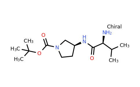 CAS 1401664-67-2 | (S)-tert-Butyl 3-((S)-2-amino-3-methylbutanamido)pyrrolidine-1-carboxylate