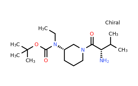 CAS 1401664-76-3 | tert-Butyl ((S)-1-((S)-2-amino-3-methylbutanoyl)piperidin-3-yl)(ethyl)carbamate