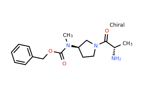 CAS 1401664-80-9 | Benzyl ((R)-1-((S)-2-aminopropanoyl)pyrrolidin-3-yl)(methyl)carbamate